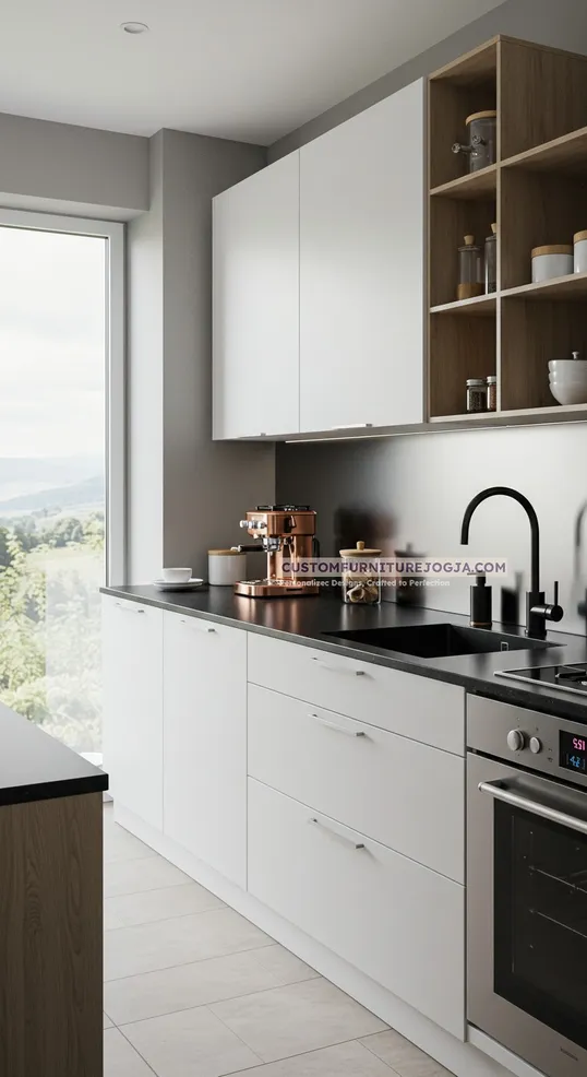 Jasa Pembuatan Kitchen Set Kecil Jogja